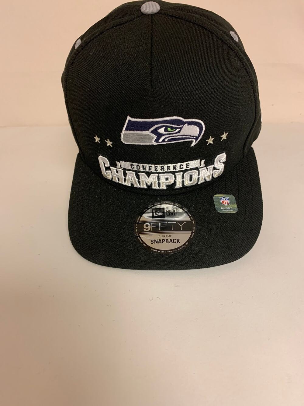 Seattle Seahawks New Era 9Fifty NFL Snapback Hat Trophy Collection